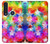 S3292 Colourful Disco Star Case Cover Custodia per Motorola Moto G8 Plus