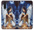 S0147 Grim Wolf Indian Girl Case Cover Custodia per Motorola One Action (Moto P40 Power)