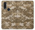 S3294 Army Desert Tan Coyote Camo Camouflage Case Cover Custodia per Motorola One Action (Moto P40 Power)