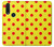 S3526 Red Spot Polka Dot Case Cover Custodia per Motorola One Action (Moto P40 Power)