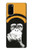 S2324 Funny Monkey with Headphone Pop Music Case Cover Custodia per Samsung Galaxy S20