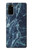 S2799 Light Blue Marble Stone Graphic Printed Case Cover Custodia per Samsung Galaxy S20