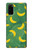 S3286 Banana Fruit Pattern Case Cover Custodia per Samsung Galaxy S20