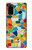 S3391 Abstract Art Mosaic Tiles Graphic Case Cover Custodia per Samsung Galaxy S20