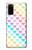 S3499 Colorful Heart Pattern Case Cover Custodia per Samsung Galaxy S20