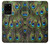 S1965 Peacock Feather Case Cover Custodia per Samsung Galaxy S20 Plus, Galaxy S20+