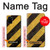 S2231 Yellow and Black Line Hazard Striped Case Cover Custodia per Samsung Galaxy S20 Plus, Galaxy S20+