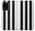 S2297 Black and White Vertical Stripes Case Cover Custodia per Samsung Galaxy S20 Plus, Galaxy S20+