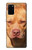 S2903 American Pitbull Dog Case Cover Custodia per Samsung Galaxy S20 Plus, Galaxy S20+