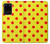 S3526 Red Spot Polka Dot Case Cover Custodia per Samsung Galaxy S20 Plus, Galaxy S20+