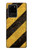 S2231 Yellow and Black Line Hazard Striped Case Cover Custodia per Samsung Galaxy S20 Ultra