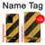 S2231 Yellow and Black Line Hazard Striped Case Cover Custodia per Samsung Galaxy S20 Ultra