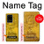 S2618 One Kilo Gold Bar Case Cover Custodia per Samsung Galaxy S20 Ultra