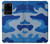 S2958 Army Blue Camo Camouflage Case Cover Custodia per Samsung Galaxy S20 Ultra