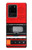 S3204 Red Cassette Recorder Graphic Case Cover Custodia per Samsung Galaxy S20 Ultra