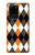 S3421 Black Orange White Argyle Plaid Case Cover Custodia per Samsung Galaxy S20 Ultra