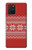 S3384 Winter Seamless Knitting Pattern Case Cover Custodia per Samsung Galaxy S10 Lite