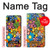 S3281 Colorful Hippie Flowers Pattern Case Cover Custodia per Samsung Galaxy A20, Galaxy A30