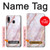 S3482 Soft Pink Marble Graphic Print Case Cover Custodia per Samsung Galaxy A20, Galaxy A30