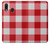 S3535 Red Gingham Case Cover Custodia per Samsung Galaxy A20, Galaxy A30