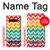 S2362 Rainbow Colorful Shavron Zig Zag Pattern Case Cover Custodia per LG V60 ThinQ 5G