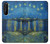 S3336 Van Gogh Starry Night Over the Rhone Case Cover Custodia per Sony Xperia 1 II