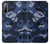 S2959 Navy Blue Camo Camouflage Case Cover Custodia per Sony Xperia 10 II