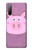 S3269 Pig Cartoon Case Cover Custodia per Sony Xperia 10 II