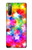 S3292 Colourful Disco Star Case Cover Custodia per Sony Xperia 10 II