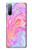 S3444 Digital Art Colorful Liquid Case Cover Custodia per Sony Xperia 10 II