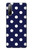 S3533 Blue Polka Dot Case Cover Custodia per Sony Xperia 10 II