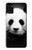 S1072 Panda Bear Case Cover Custodia per Samsung Galaxy A31