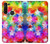 S3292 Colourful Disco Star Case Cover Custodia per Motorola Moto G8 Power