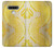 S2713 Yellow Snake Skin Graphic Printed Case Cover Custodia per LG Stylo 6