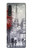S1295 Eiffel Painting of Paris Case Cover Custodia per LG Velvet
