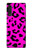 S1850 Pink Leopard Pattern Case Cover Custodia per LG Velvet