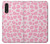 S2213 Pink Leopard Pattern Case Cover Custodia per LG Velvet