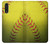 S3031 Yellow Softball Ball Case Cover Custodia per LG Velvet