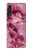 S3052 Pink Marble Graphic Printed Case Cover Custodia per LG Velvet
