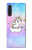 S3256 Cute Unicorn Cartoon Case Cover Custodia per LG Velvet