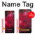 S3368 Zodiac Red Galaxy Case Cover Custodia per LG Velvet