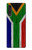 S3464 South Africa Flag Case Cover Custodia per LG Velvet