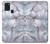 S2316 Dark Blue Marble Texture Graphic Print Case Cover Custodia per Samsung Galaxy A21s