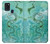 S2653 Dragon Green Turquoise Stone Graphic Case Cover Custodia per Samsung Galaxy A21s