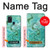 S2653 Dragon Green Turquoise Stone Graphic Case Cover Custodia per Samsung Galaxy A21s