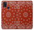 S3355 Bandana Red Pattern Case Cover Custodia per Samsung Galaxy A21s