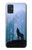 S0935 Wolf Howling in Forest Case Cover Custodia per Samsung Galaxy A51 5G
