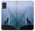 S0935 Wolf Howling in Forest Case Cover Custodia per Samsung Galaxy A51 5G