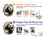 S2210 Panda Fluffy Art Painting Case Cover Custodia per Samsung Galaxy A51 5G [solo per A51 5G. NON per A51]