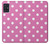 S2358 Pink Polka Dots Case Cover Custodia per Samsung Galaxy A51 5G